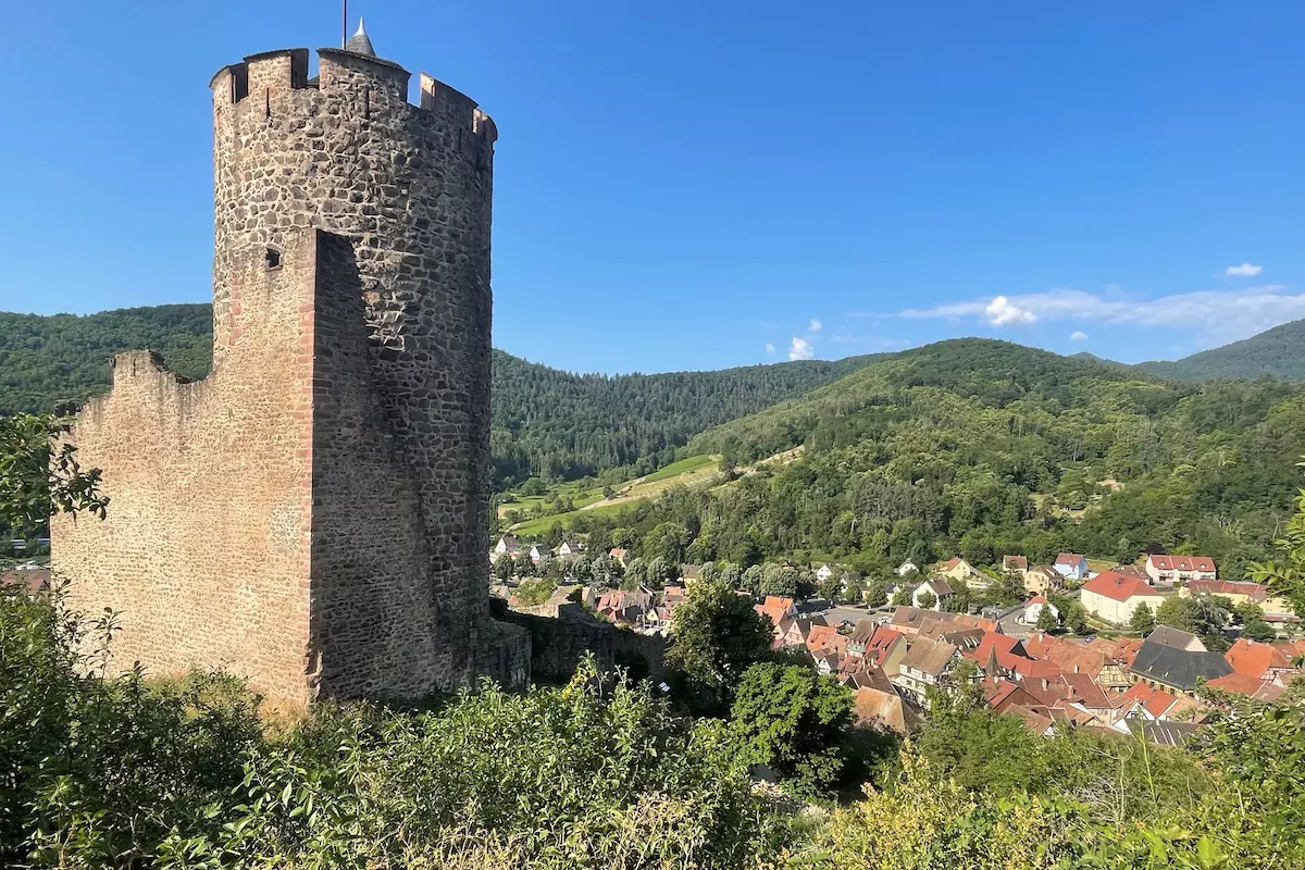 Kaysersberg-chateau-vosges-©Heidi Enberget Myrhe