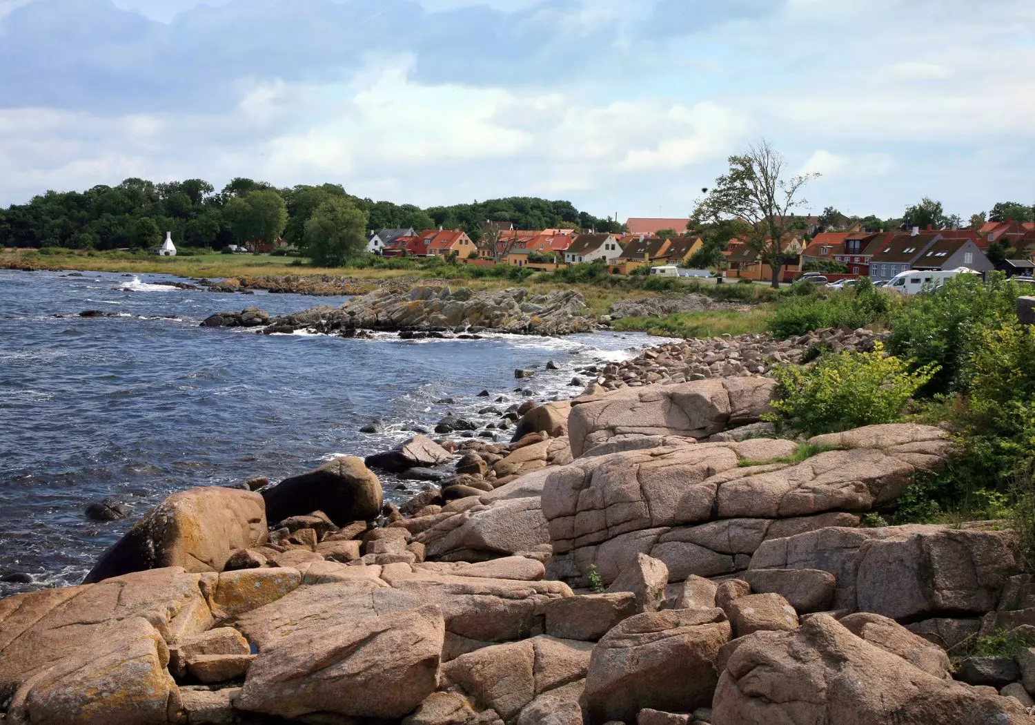 Svaneke Küste auf Insel Bornholm