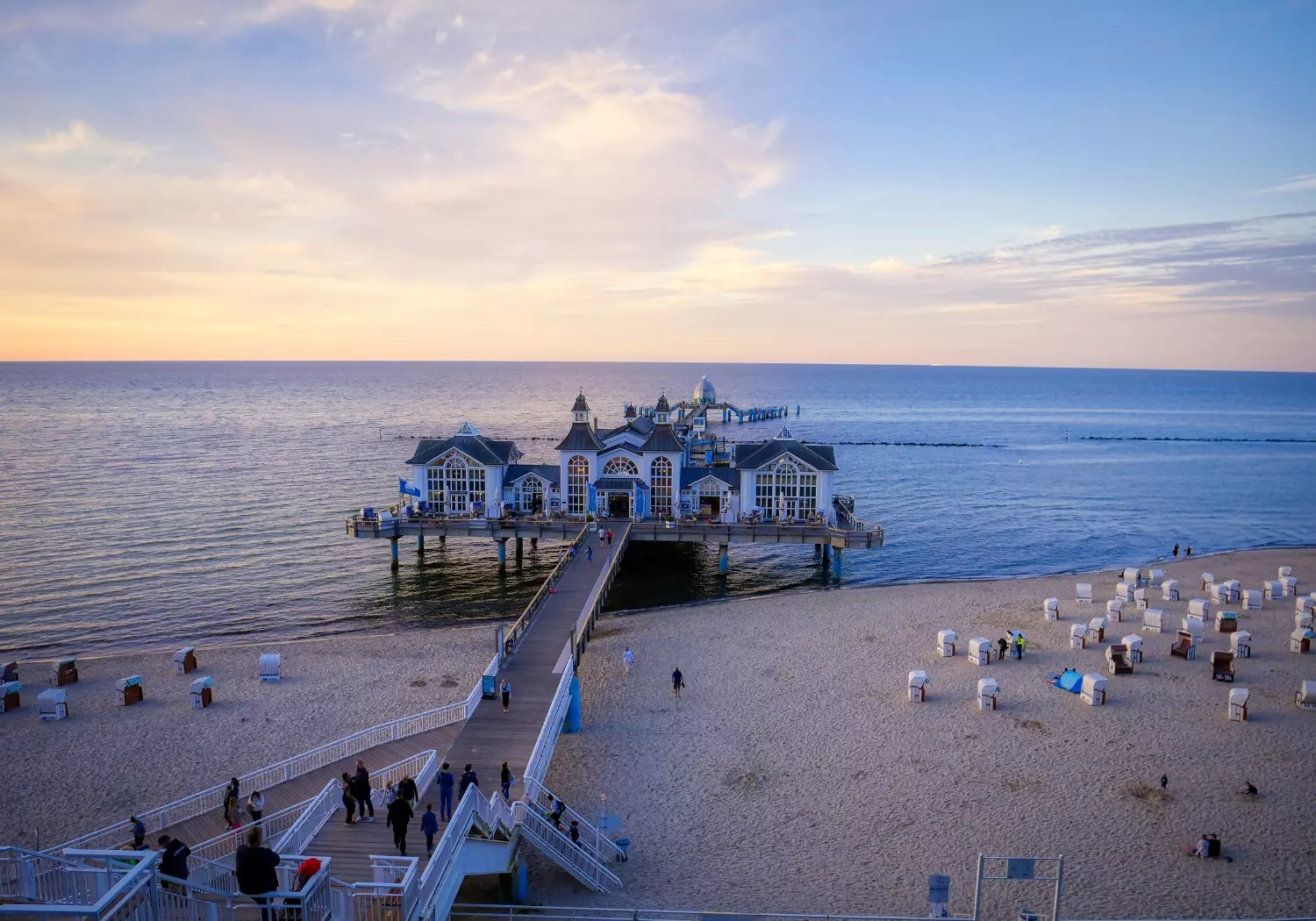 Die Seebrücke Sellin auf Rügen