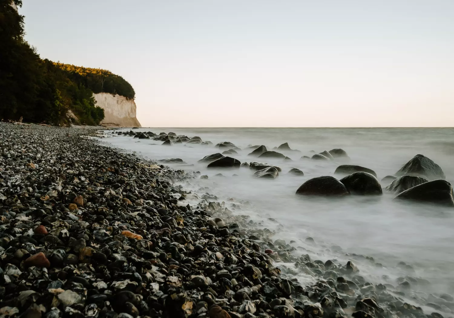 Kreideküste bei Sassnitz auf Rügen